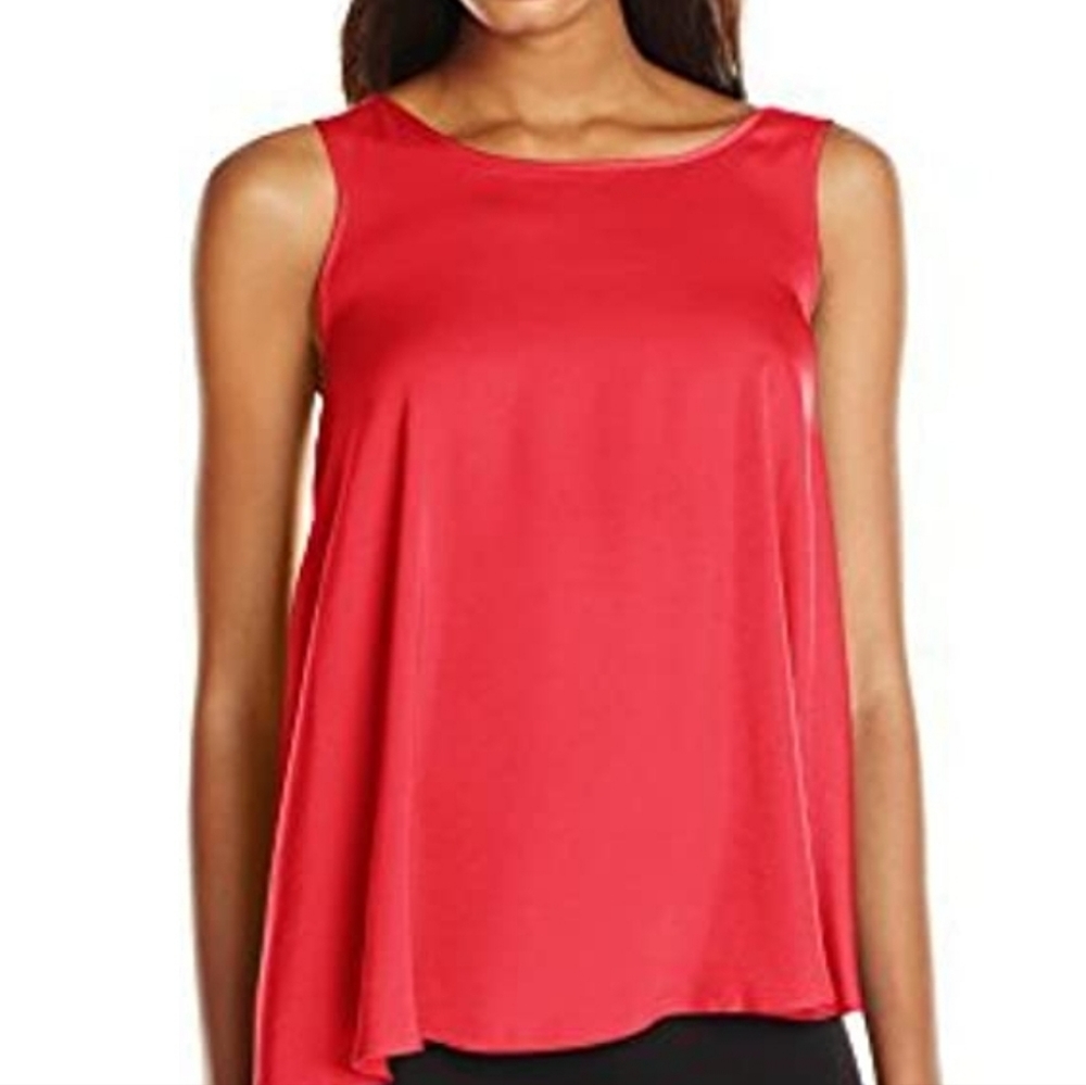 BCBGMaxAzria Jadine Sleeveless Drape Back Top